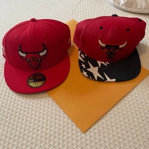 Lids, Fitted Ball Caps, Chicago Bulls